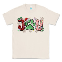 Natural joy with dog paw Classic Tee - MaliasSmallBusiness