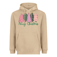 Mushroom merry christmas trees Heavyweight Hoodie - CowGirlArtShop