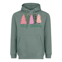 Sage merry christmas trees Heavyweight Hoodie - CowGirlArtShop