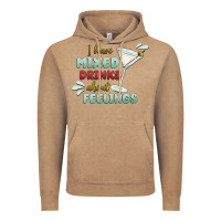 Vintage Coffee i have mixed drinks about feeling Vintage Hoodie - MaliasSmallBusiness