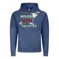Vintage Denim i have mixed drinks about feeling Vintage Hoodie - MaliasSmallBusiness