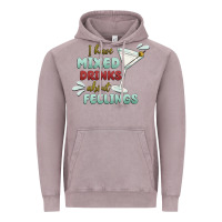 Vintage Zinc i have mixed drinks about feeling Vintage Hoodie - MaliasSmallBusiness