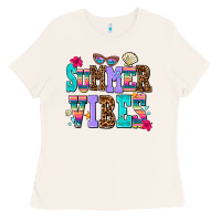 Bone summer vibes Ladies Tee - AdoDesignShop