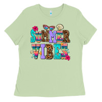 Matcha summer vibes Ladies Tee - AdoDesignShop