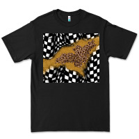 Black racing glitter leopard Premium Tee - JahusDesignShop