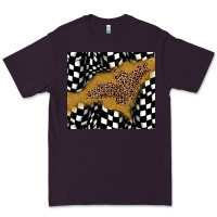 Plum racing glitter leopard Premium Tee - JahusDesignShop