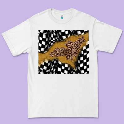 Racing Glitter Leopard Premium Tee Designed By Jahusdesignshop