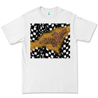 White racing glitter leopard Premium Tee - JahusDesignShop