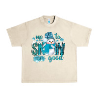 Sandshell up to snow good and cute snowman Urban Heavy Tee - NancyCooperArtShop