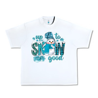 White up to snow good and cute snowman Urban Heavy Tee - NancyCooperArtShop