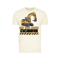 See You Later Excavator Vintage Tee | Teevron