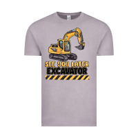 Vintage Zinc see you later excavator Vintage Tee - MaliasSmallBusiness