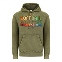 Vintage Olive it s a softball thing you wouldn t understand Vintage Hoodie - MaliasSmallBusiness