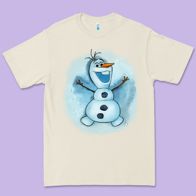 Olaf Snowman Premium Tee Designed By Adodesignshop