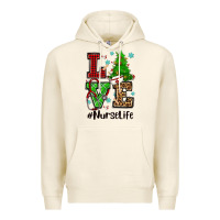 Tofu love nurse life christmas Premium Hoodie - CowGirlArtShop