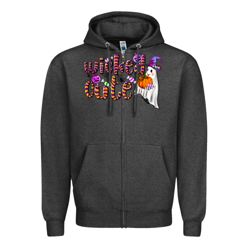 Wicked Cute Zipper Hoodie by NancyCooperArtShop | Teevron