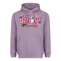 Lavender i am snow cute Heavyweight Hoodie - CowGirlArtShop