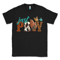 Black just pray Classic Tee - NancyCooperArtShop