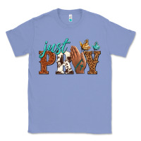 Colony Blue just pray Classic Tee - NancyCooperArtShop