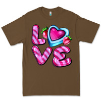 Cacao love with strawberry candy Premium Tee - AdoDesignShop