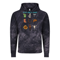 Cloud Black so god made a cowboy Vintage Hoodie - MaliasSmallBusiness