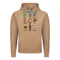 Vintage Coffee so god made a cowboy Vintage Hoodie - MaliasSmallBusiness