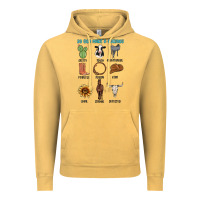 Vintage Mustard so god made a cowboy Vintage Hoodie - MaliasSmallBusiness