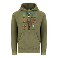 Vintage Olive so god made a cowboy Vintage Hoodie - MaliasSmallBusiness