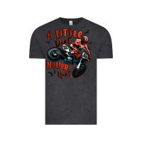 Vintage Black a little dirt never hurt dirt bike Vintage Tee - MaliasSmallBusiness