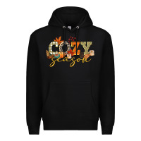 Black cozy season Premium Hoodie - CowGirlArtShop