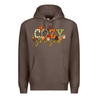 Coffee cozy season Premium Hoodie - CowGirlArtShop