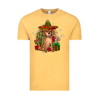 Vintage Mustard Chihuahua Christmas Vintage Tee - JahusDesignShop