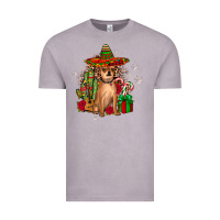 Vintage Zinc Chihuahua Christmas Vintage Tee - JahusDesignShop