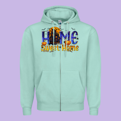 Home Sweet Home Zipper Hoodie Designed By Texasbilliewilder