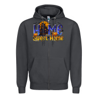 Smoke Home Sweet Home Zipper Hoodie - texasbilliewilder