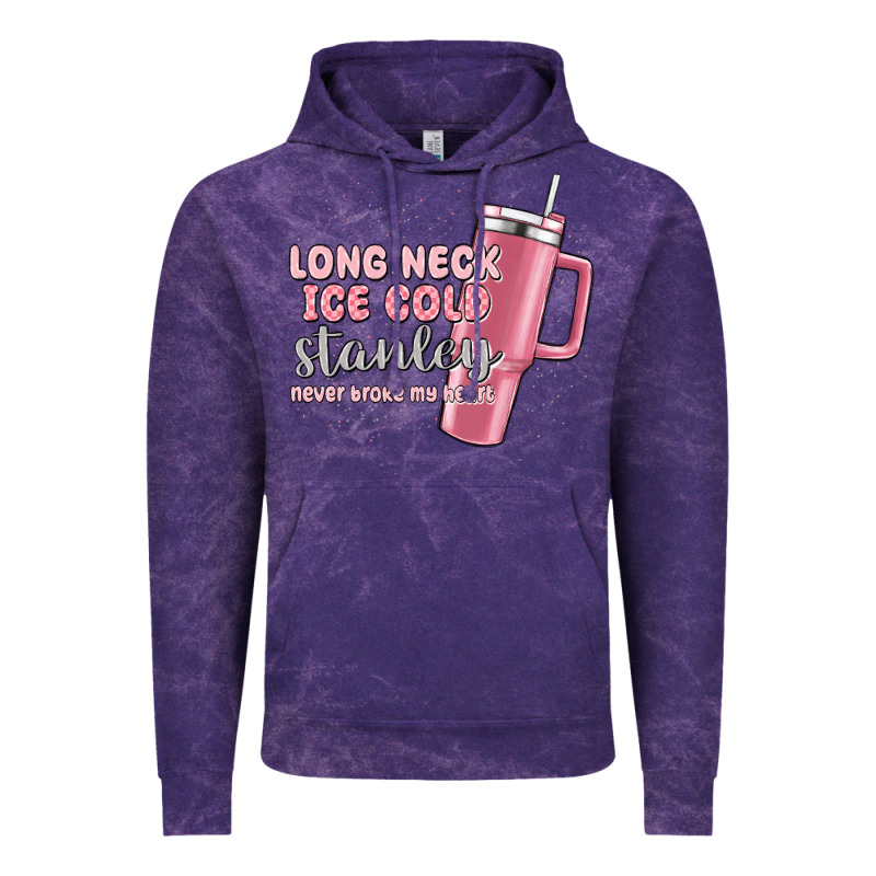Long Neck Ice Cold Stanley Never Broke My Heart Vintage Hoodie by MaliasSmallBusiness | Teevron