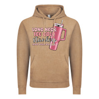 Vintage Coffee long neck ice cold stanley never broke my heart Vintage Hoodie - MaliasSmallBusiness