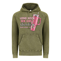 Vintage Olive long neck ice cold stanley never broke my heart Vintage Hoodie - MaliasSmallBusiness