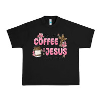 Black give me coffee jesus Urban Heavy Tee - MaliasSmallBusiness