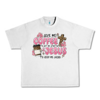 Lunar Rock give me coffee jesus Urban Heavy Tee - MaliasSmallBusiness