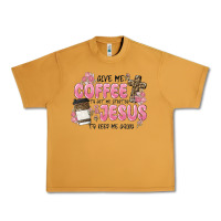 Peanut Butter give me coffee jesus Urban Heavy Tee - MaliasSmallBusiness