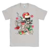 Moon Dust skeleton santa Classic Tee - MaliasSmallBusiness