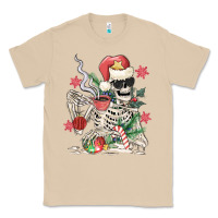 Mushroom skeleton santa Classic Tee - MaliasSmallBusiness