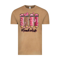 Vintage Camel valentine's day teacher life pencils Vintage Tee - MaliasSmallBusiness