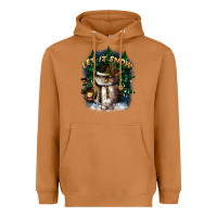 Meerkat let it snow Heavyweight Hoodie - CowGirlArtShop