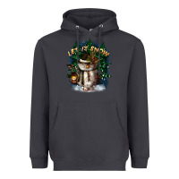 Smoke let it snow Heavyweight Hoodie - CowGirlArtShop