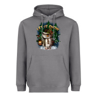 Storm let it snow Heavyweight Hoodie - CowGirlArtShop