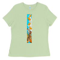 Matcha butterfly fall Ladies Tee - BundleAndBundleShop
