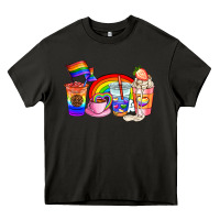 Asphalt pride coffee cups Heavy Core Tee - AdoDesignShop
