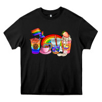 Black pride coffee cups Heavy Core Tee - AdoDesignShop